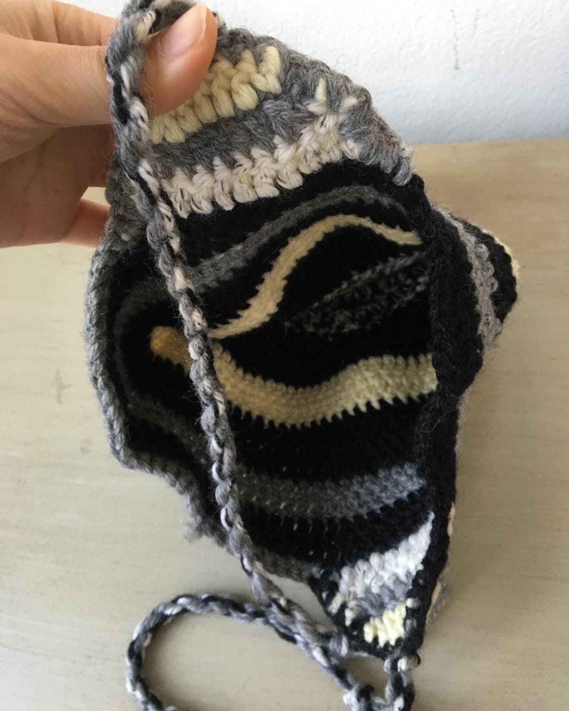 pom pattern knit beanie 상품이미지4