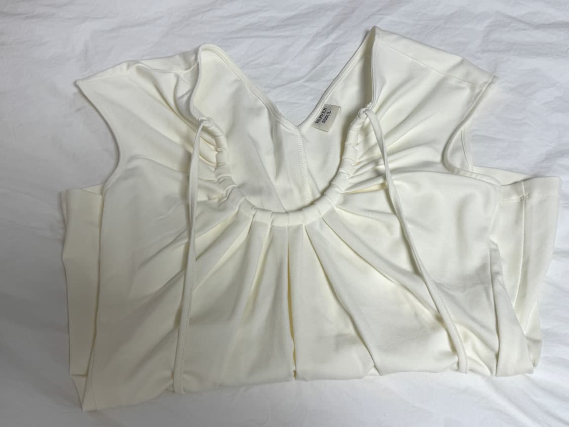 파르벵 BREEZE HALTER SHIRRING BLOUSE 상품이미지2
