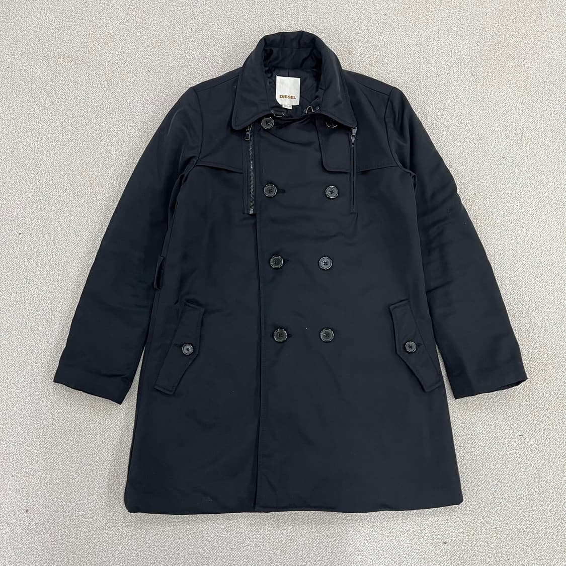 XS 디젤 더블 브레스트 트렌치코트 0224M 상품이미지1