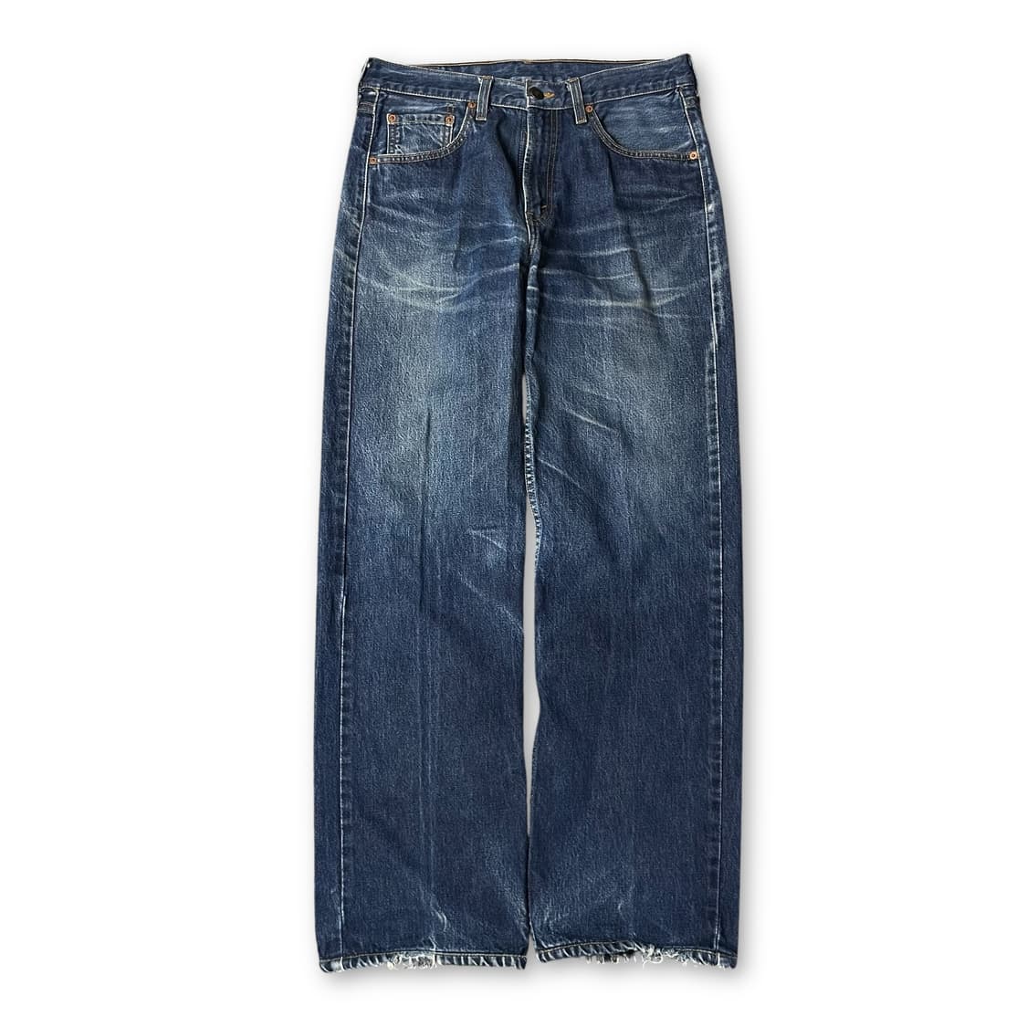(32) 리바이스 520 진청 워싱 데님 팬츠 상품이미지1