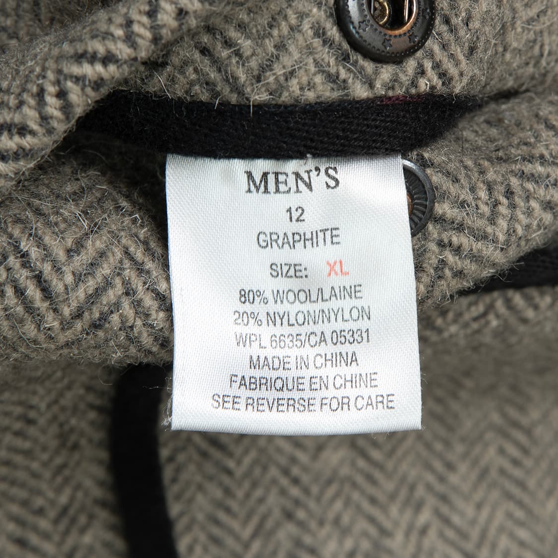 [XL] 울리치 헤링본 트위드 울 베스트  상품이미지7