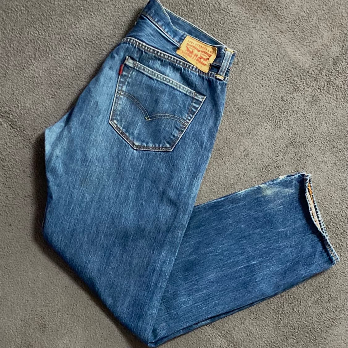 리바이스 501 블랭크탭 데님팬츠 W L 상품이미지1