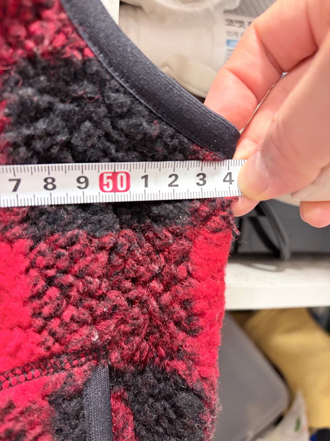 드레익스 버팔로 체크 플리스 조끼 s사이즈 상품이미지5