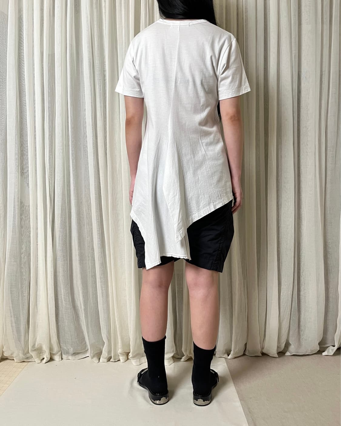 꼼데가르송 컷오프 플레어 롱 티셔츠 comme des garcons 상품이미지8