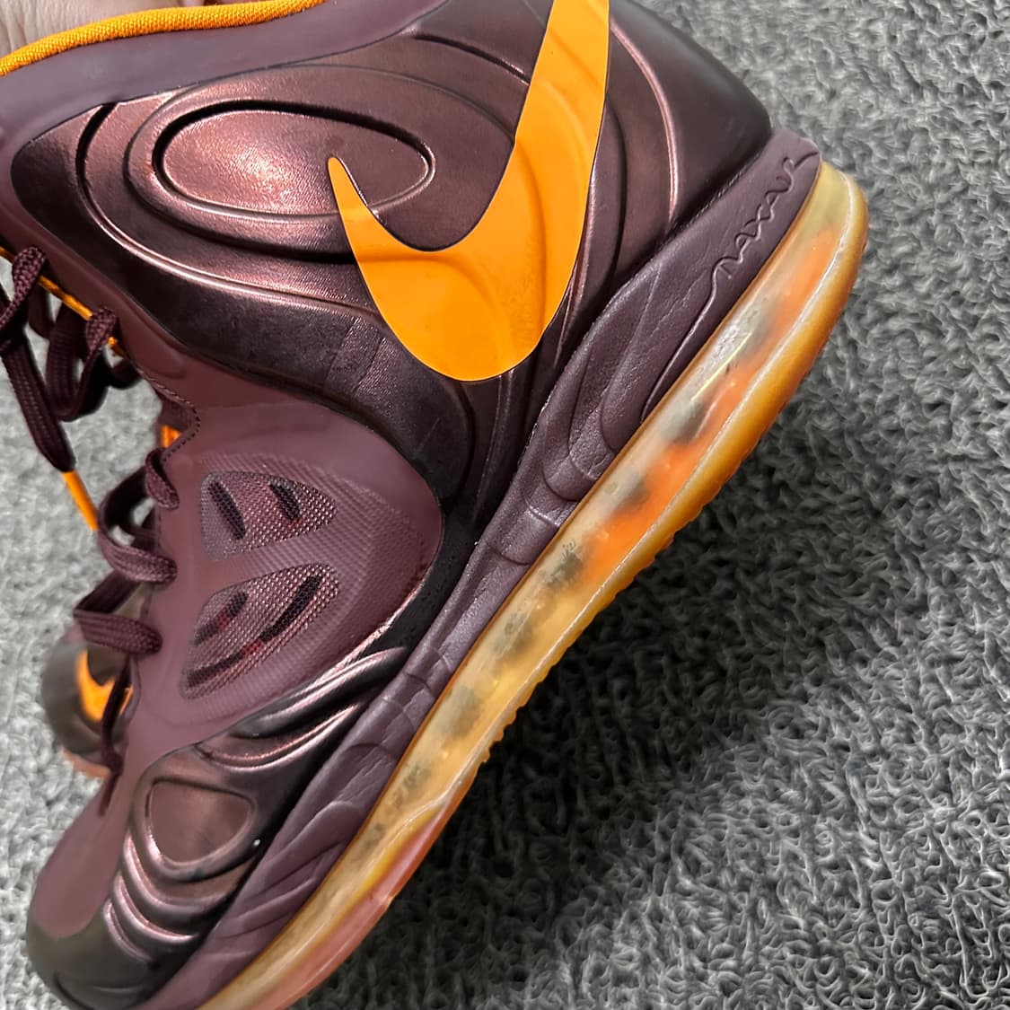 NIKE 나이키 하이퍼포짓 농구화 하이 운동화 브라운 295 상품이미지7