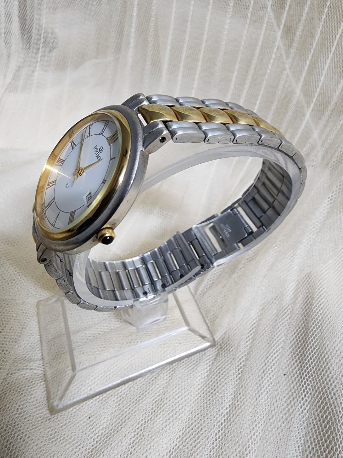 빈티지 삼성 프라임 콤비 시계 메탈 시계 상품이미지3