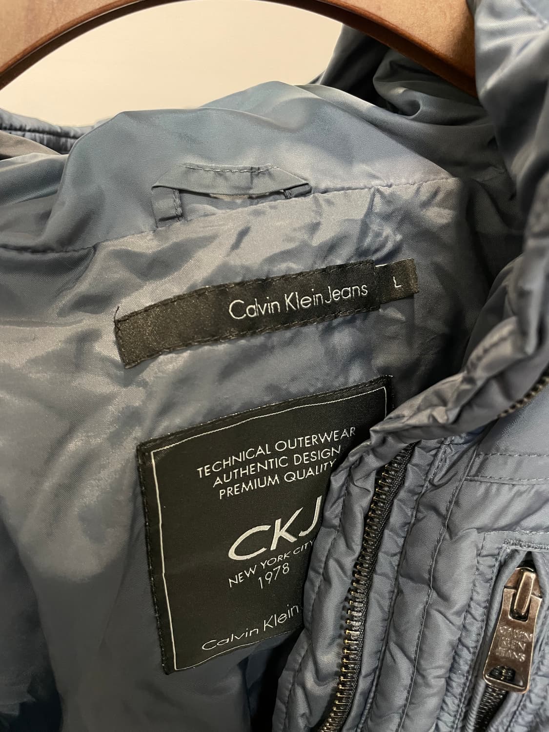 (L) ck 캘빈클라인 덕다운 후드 패딩 상품이미지5