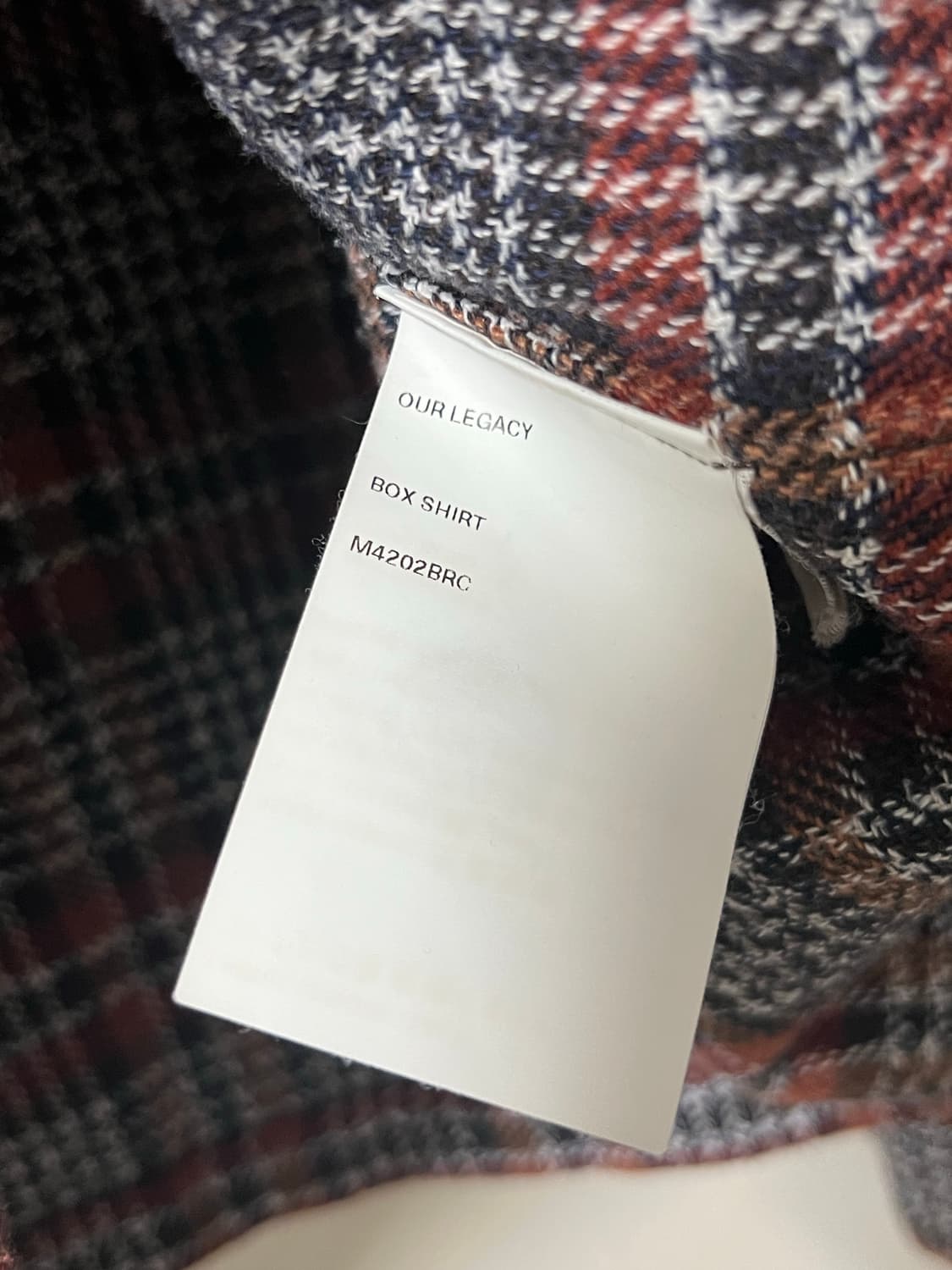 아워레가시 박스 셔츠 상품이미지2