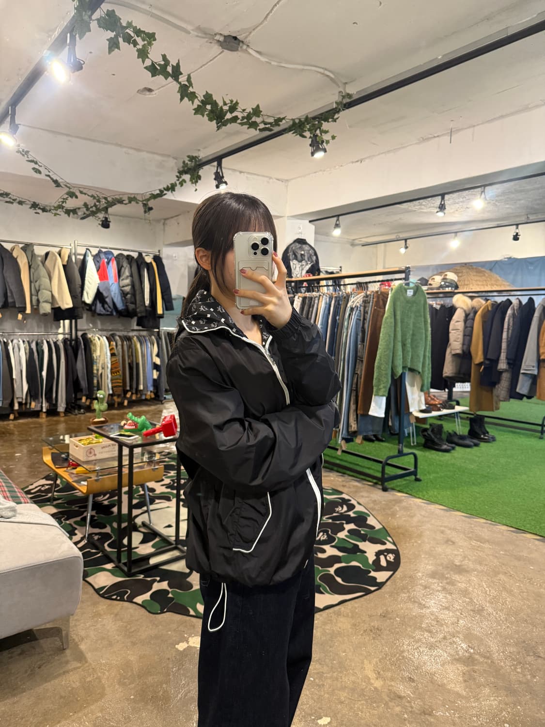 MCM 리버시블 윈드브레이커 (블랙 모노그램) 상품이미지4