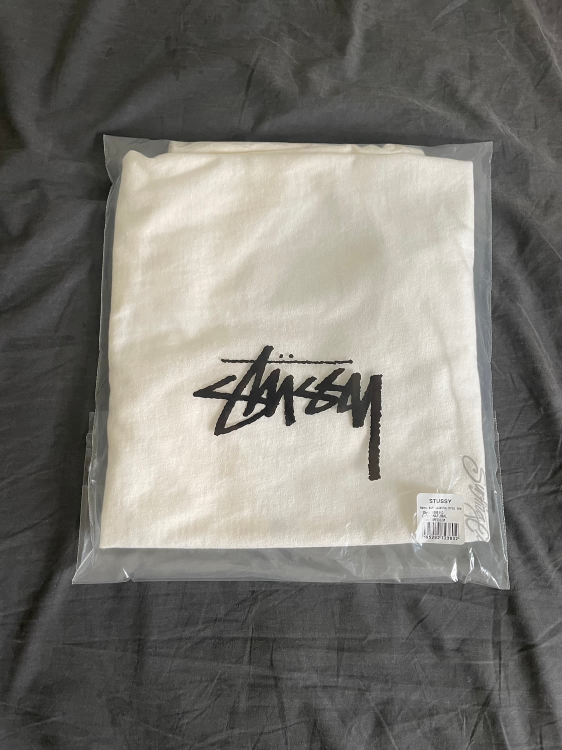 STUSSY SURF CLUB TEE PIGMENT DYED 상품이미지4