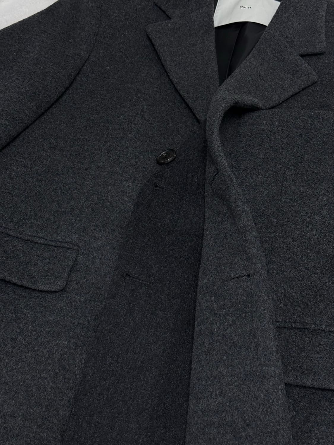 던스트 울 캐시미어 자켓 차콜 상품이미지9