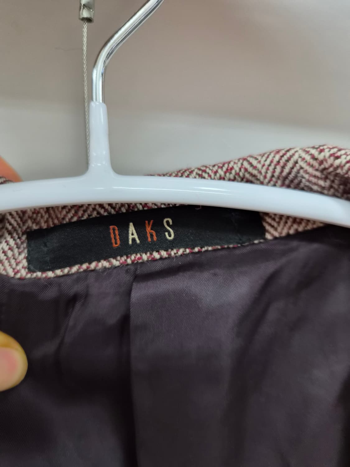 닥스 알파카울 헤링본 자켓 상품이미지2