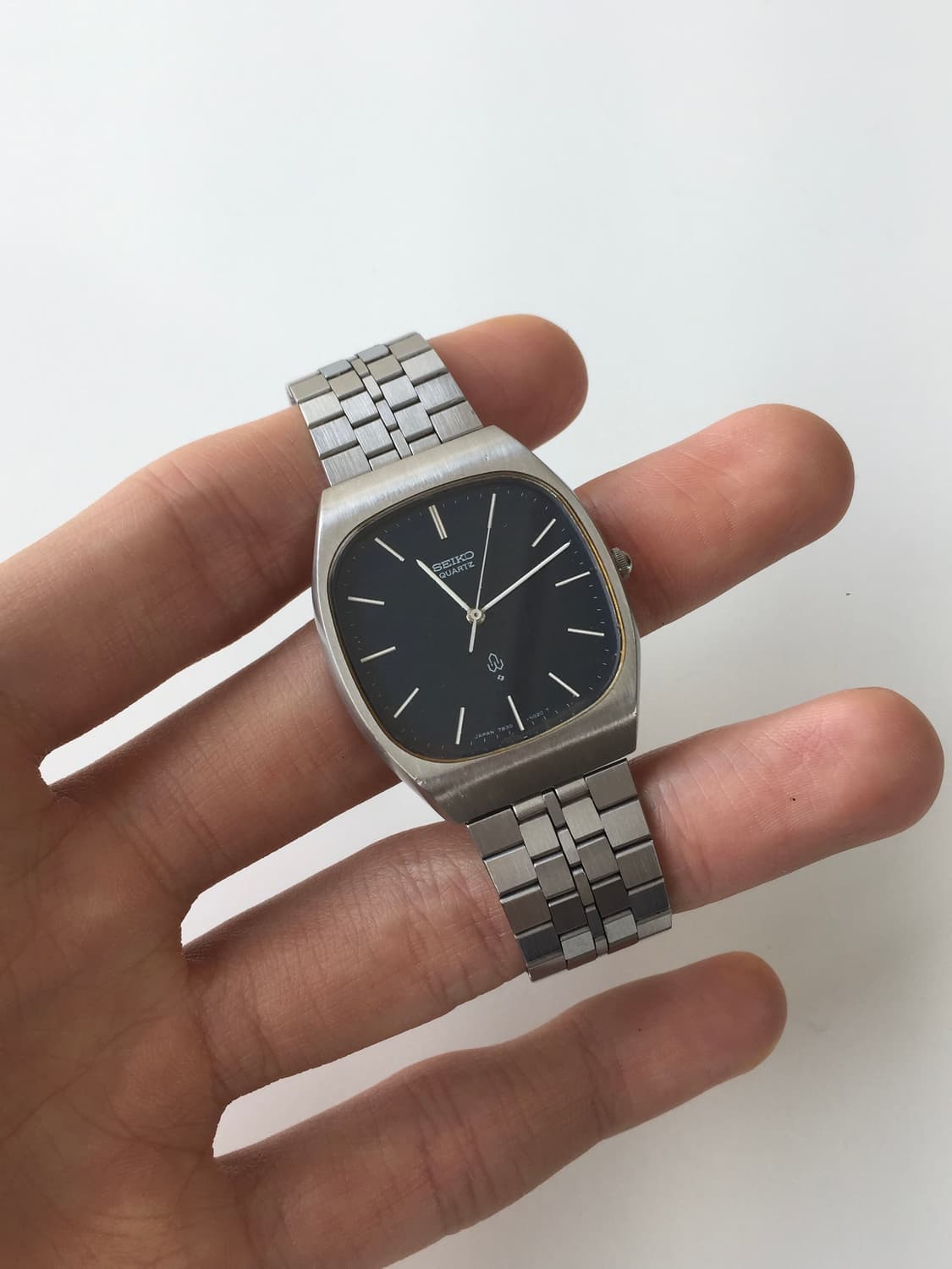 70s seiko chariot square navy dial 상품이미지2