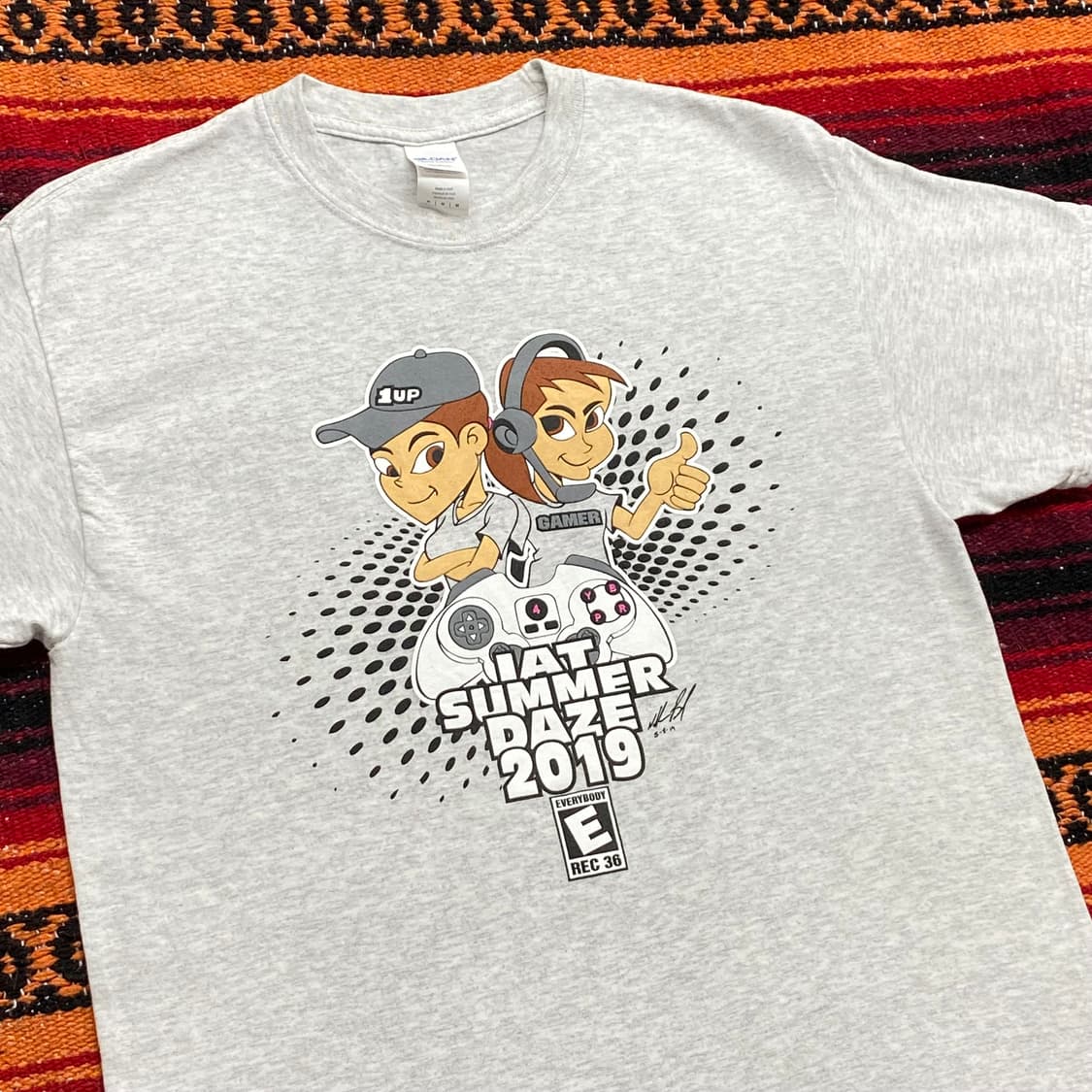 새상품 미국빈티지 길단 게임 반팔티 상품이미지3