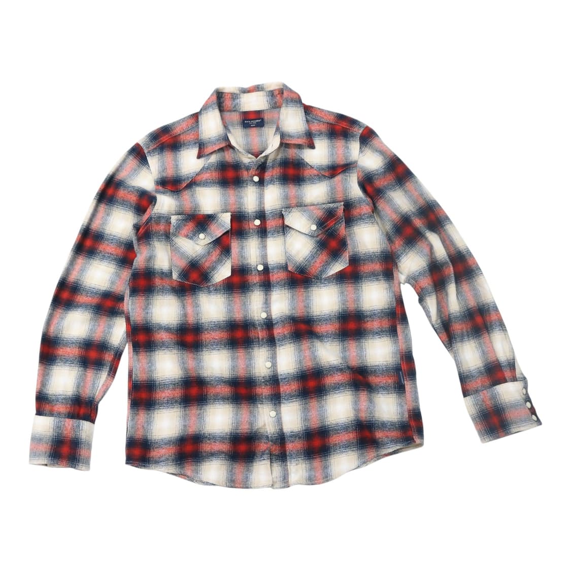 BACK NUMBER 백넘버 빈티지 웨스턴 체크 플란넬 셔츠 (M) 상품이미지1