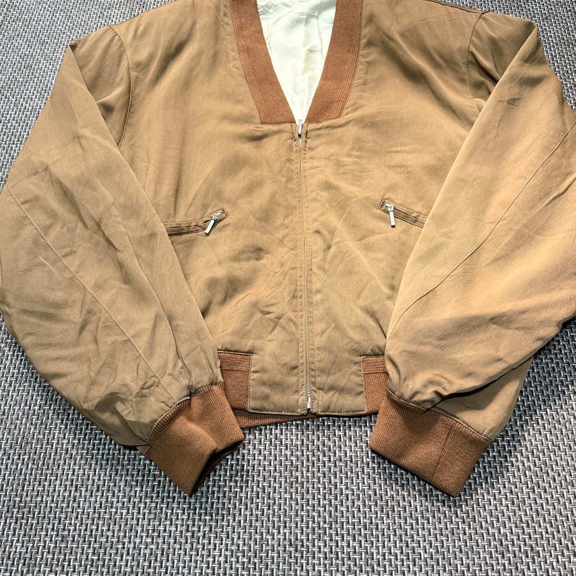 빈티지 DOMON 자수 봄버 자켓 상품이미지5