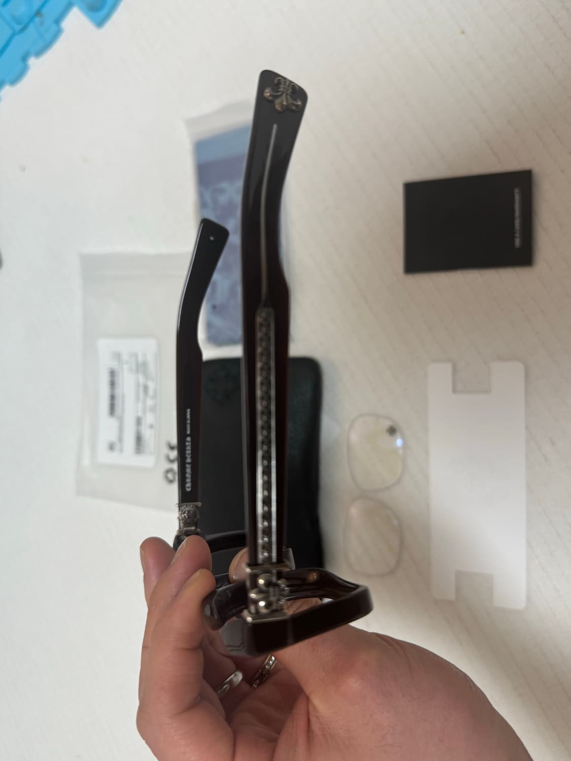 크롬하츠 안경 see you in tea (브라운 색상) 상품이미지3