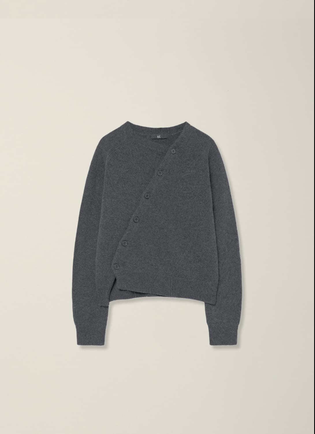 EE 2 WAY CARDIGAN GREY 상품이미지1