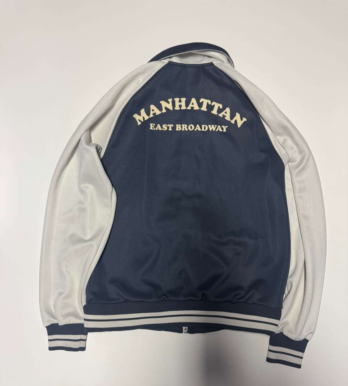 희귀!! 푸마 Puma 올드스쿨 멘헤튼 나그랑 집업 져지 네이비 상품이미지1