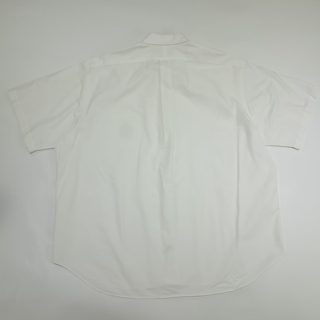 Co679 2XL 폴로 랄프로렌 화이트 로얄 크레스트 반팔 셔츠 남방 상품이미지6