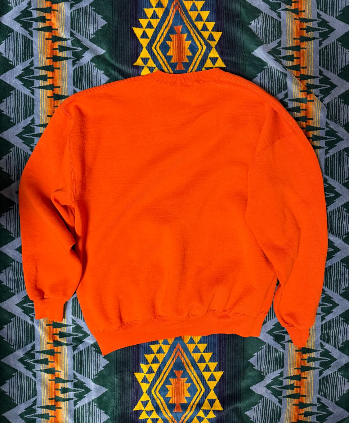 90s Russell Sweatshirt Orange USA 2XL 상품이미지4