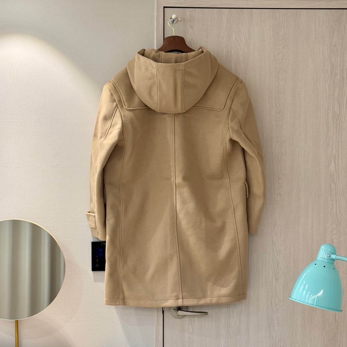 [새제품] 남자 카멜 더플코트 L 상품이미지4