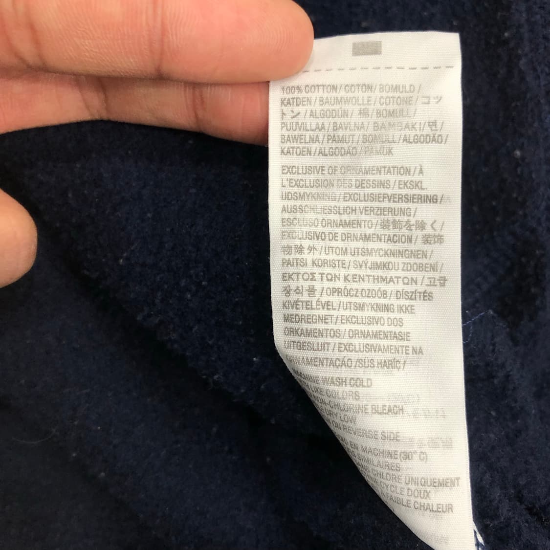 아베크롬비 버튼 네이비 후드 자켓 상품이미지5