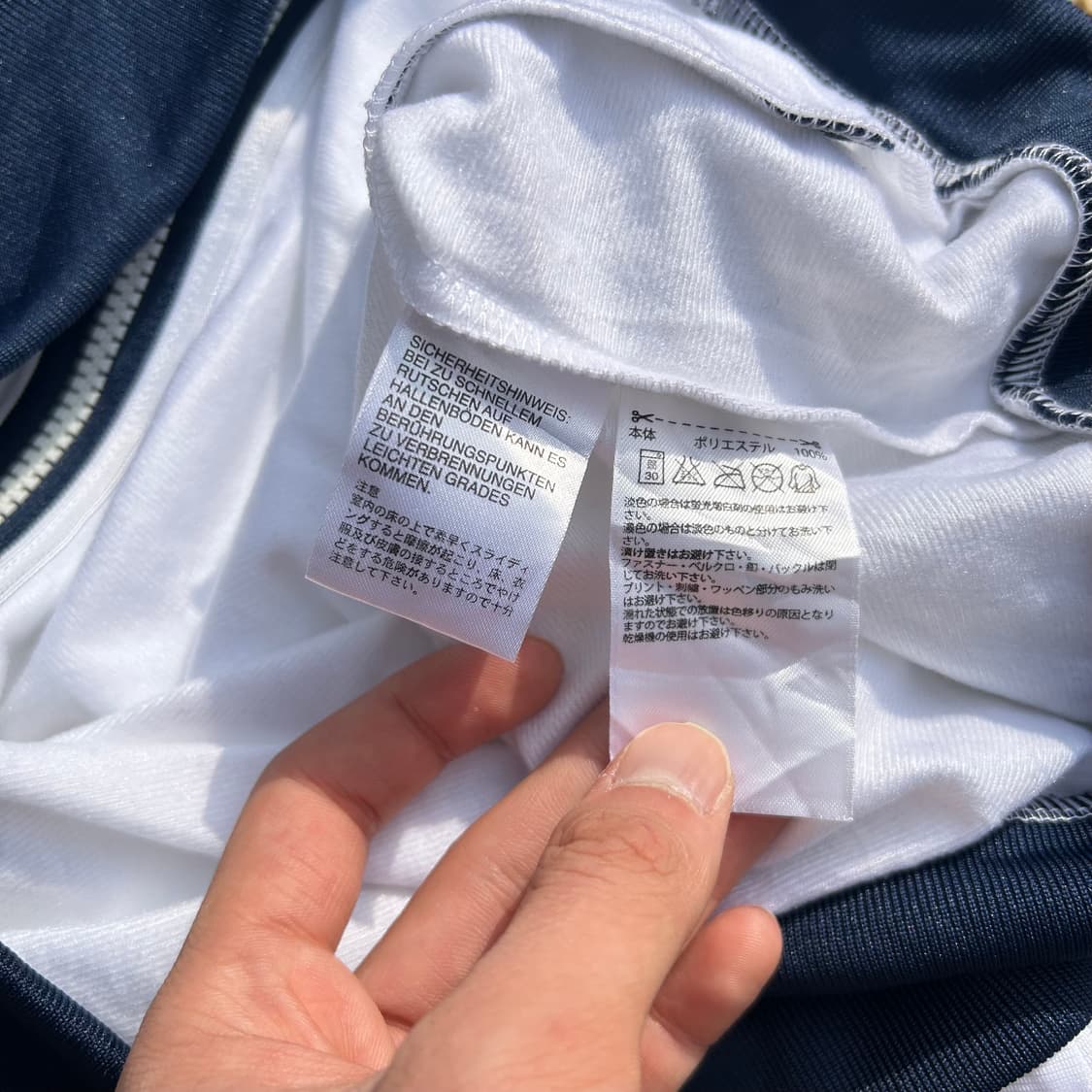 아디다스 스포티 화이트 삼선 져지 상품이미지5