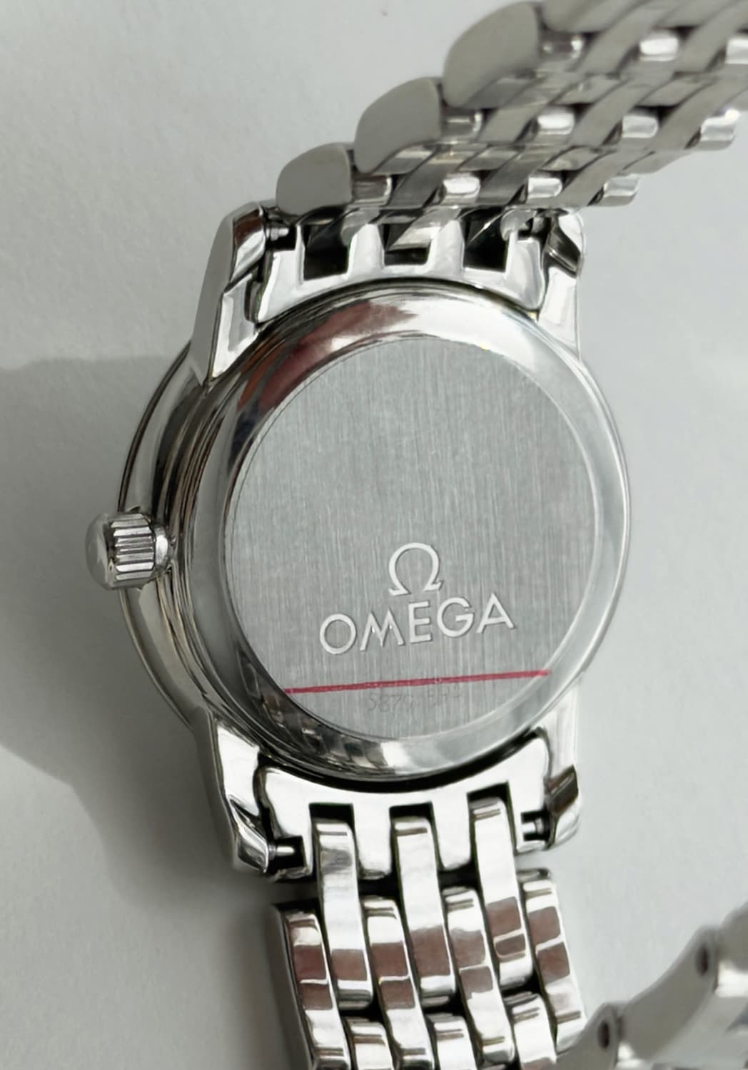 오메가 드빌 다이아 화이트 쉘 다이얼 시계  상품이미지8