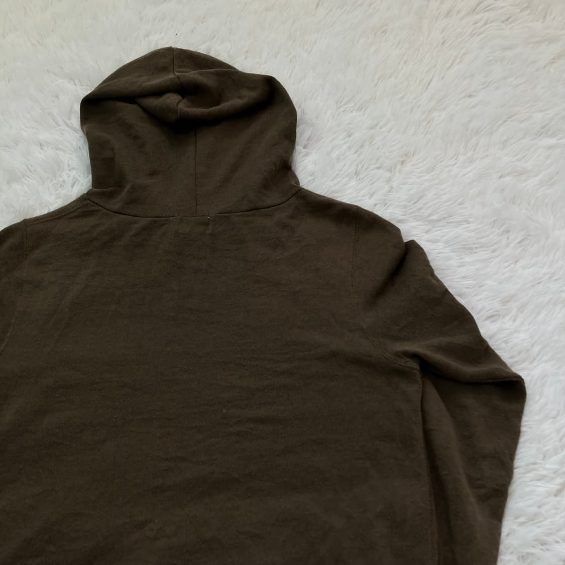 빈티지 초코 브라운 브루클린 후드 782 y2k 스트릿 갸루 펑키 일본빈 상품이미지3