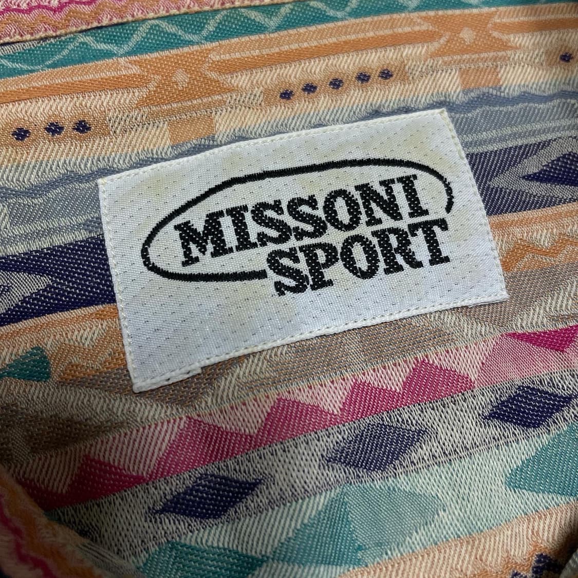 미쏘니 패턴 셔츠 상품이미지3