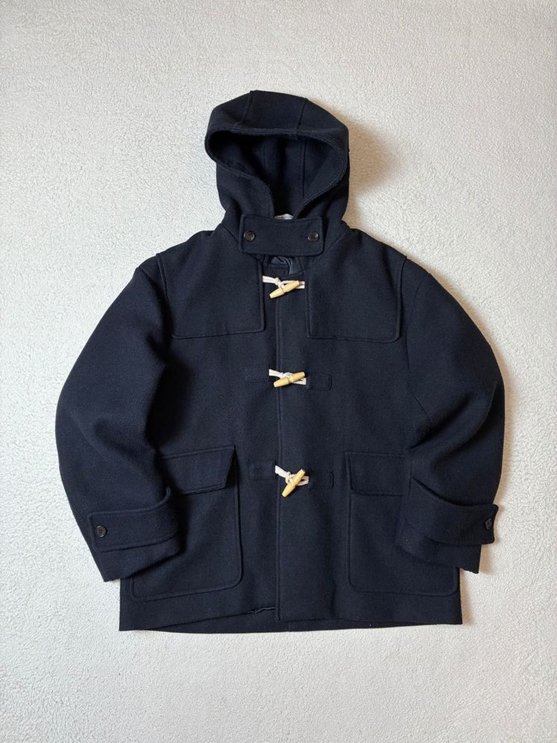 파르티멘토 오버사이즈 멜톤 콘보이 더플 코트 PN7347 상품이미지1