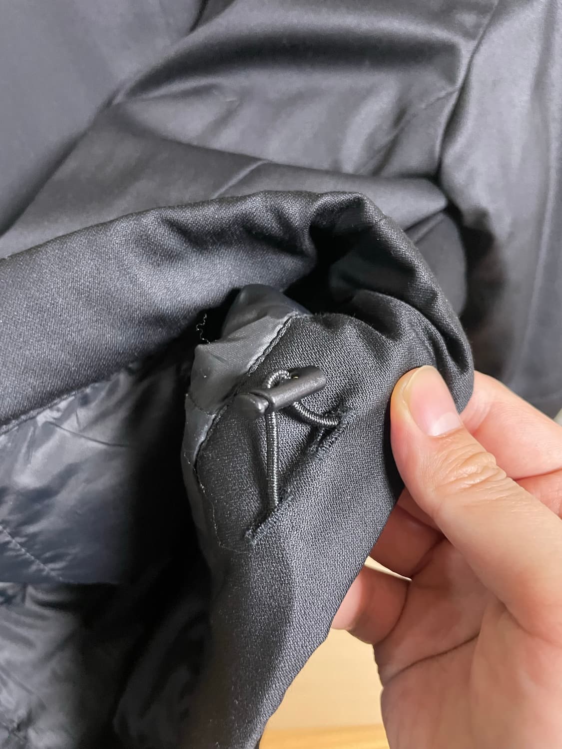 폴리테루 하이커 블루종 자켓 4사이즈 블랙 상품이미지5