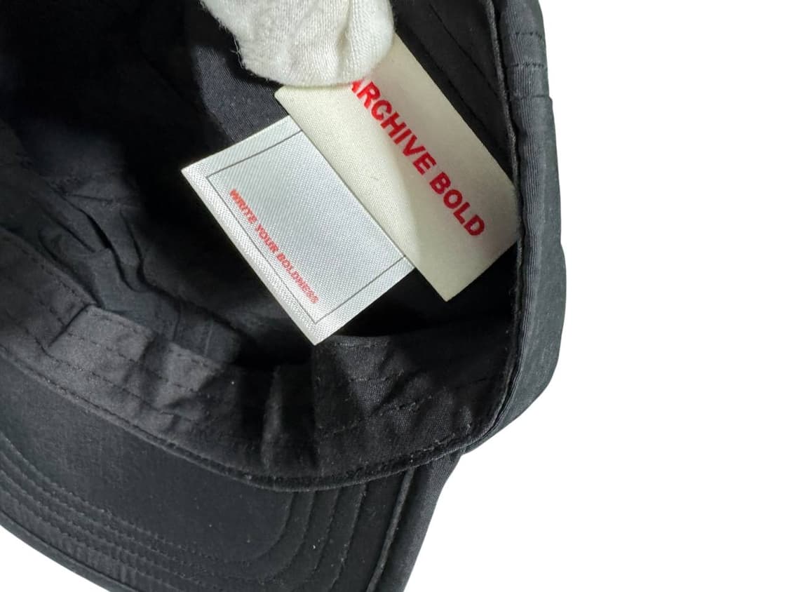 아카이브 볼드 캠프캡 / Archive bold camp cap 상품이미지4