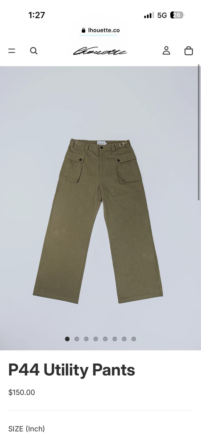 Lhouette P44 Utility Pants 상품이미지2