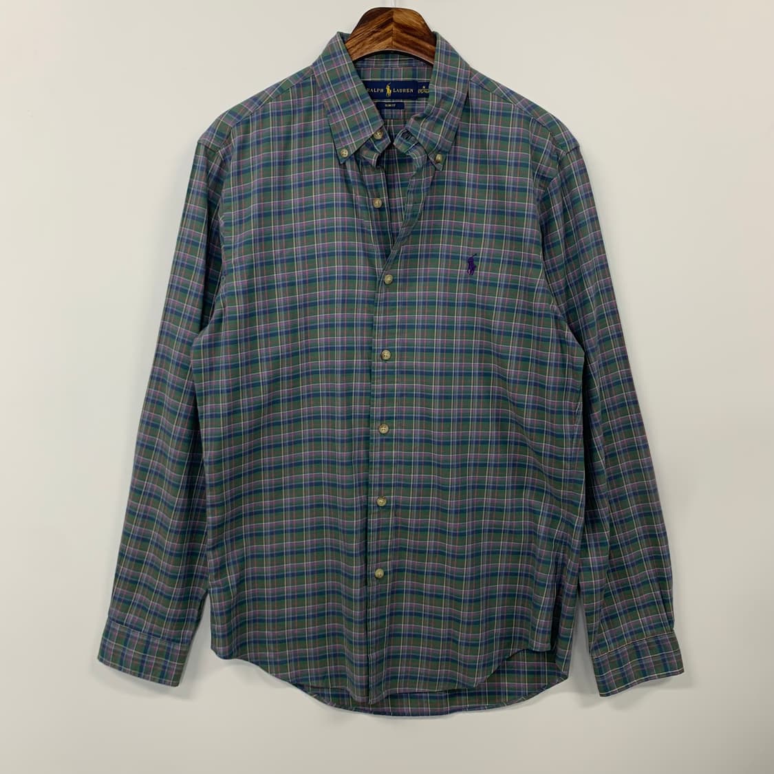 폴로 랄프로렌 신형 포니 체크 셔츠 상품이미지2