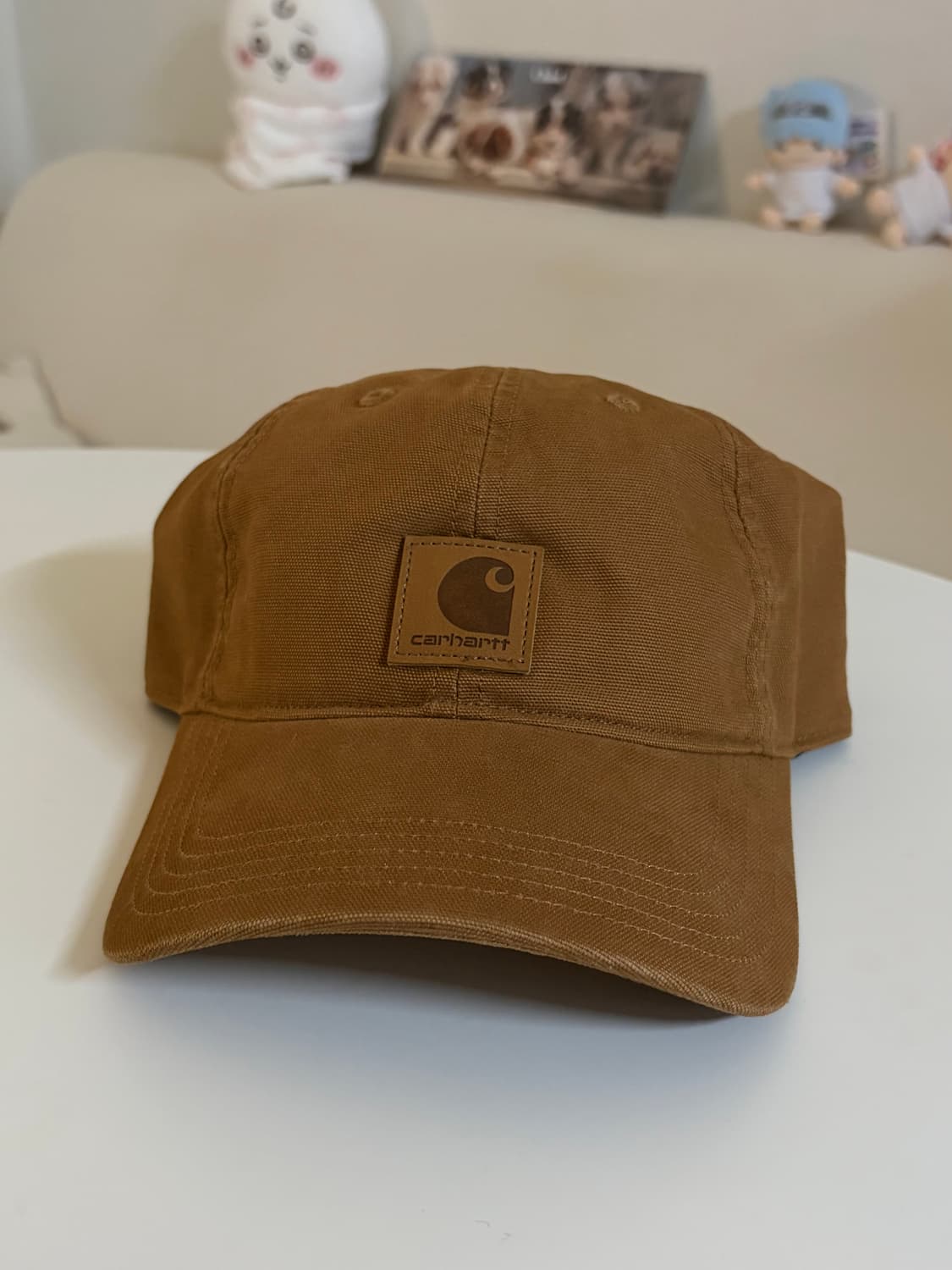 Carhartt 칼하트 브라운 볼캡 상품이미지2