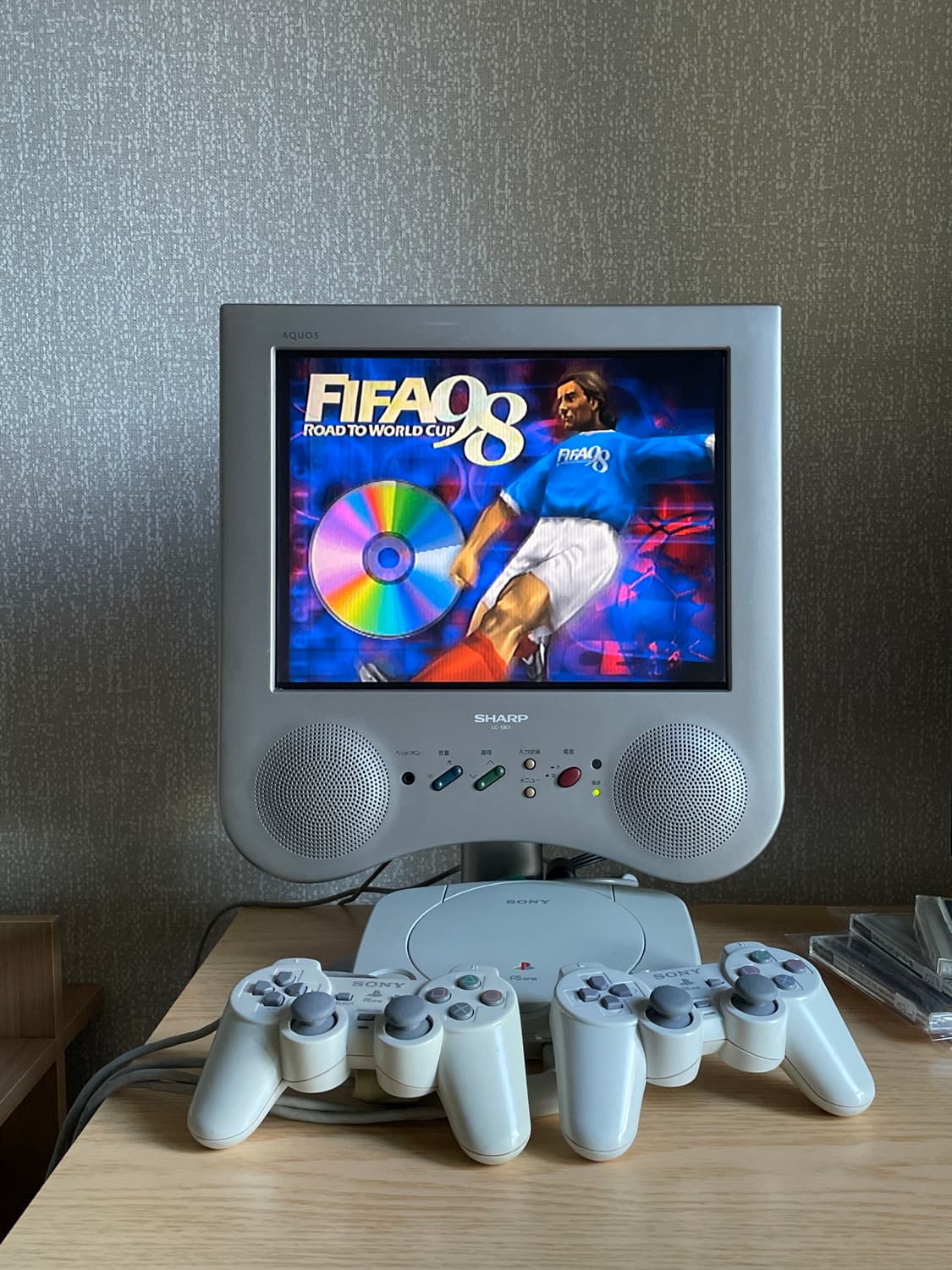 소니 플레이스테이션 1 / PS One (SCHP-100) 피파 세트 상품이미지1