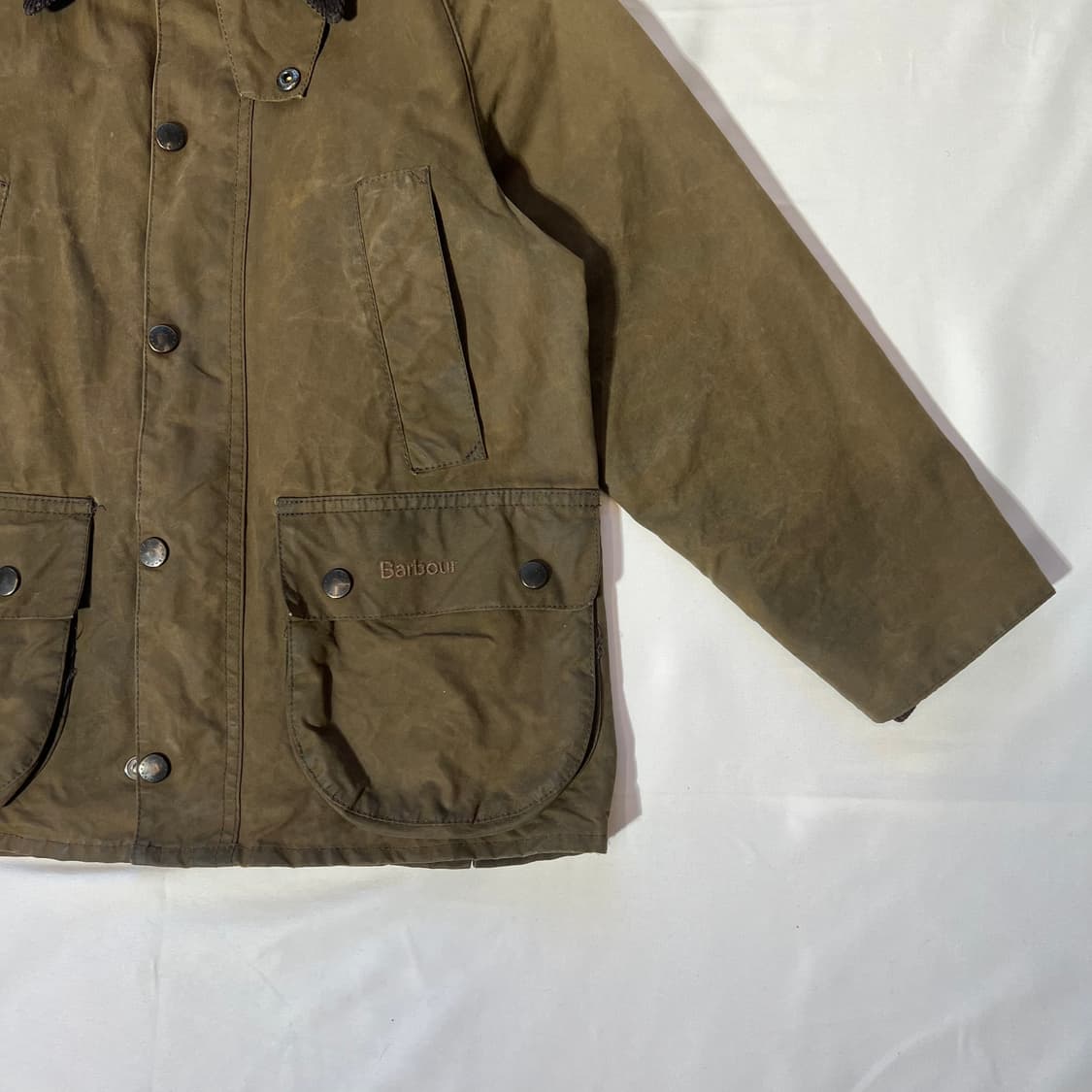 [M 8/9]바버 키즈 뷰포트 왁스자켓 상품이미지6