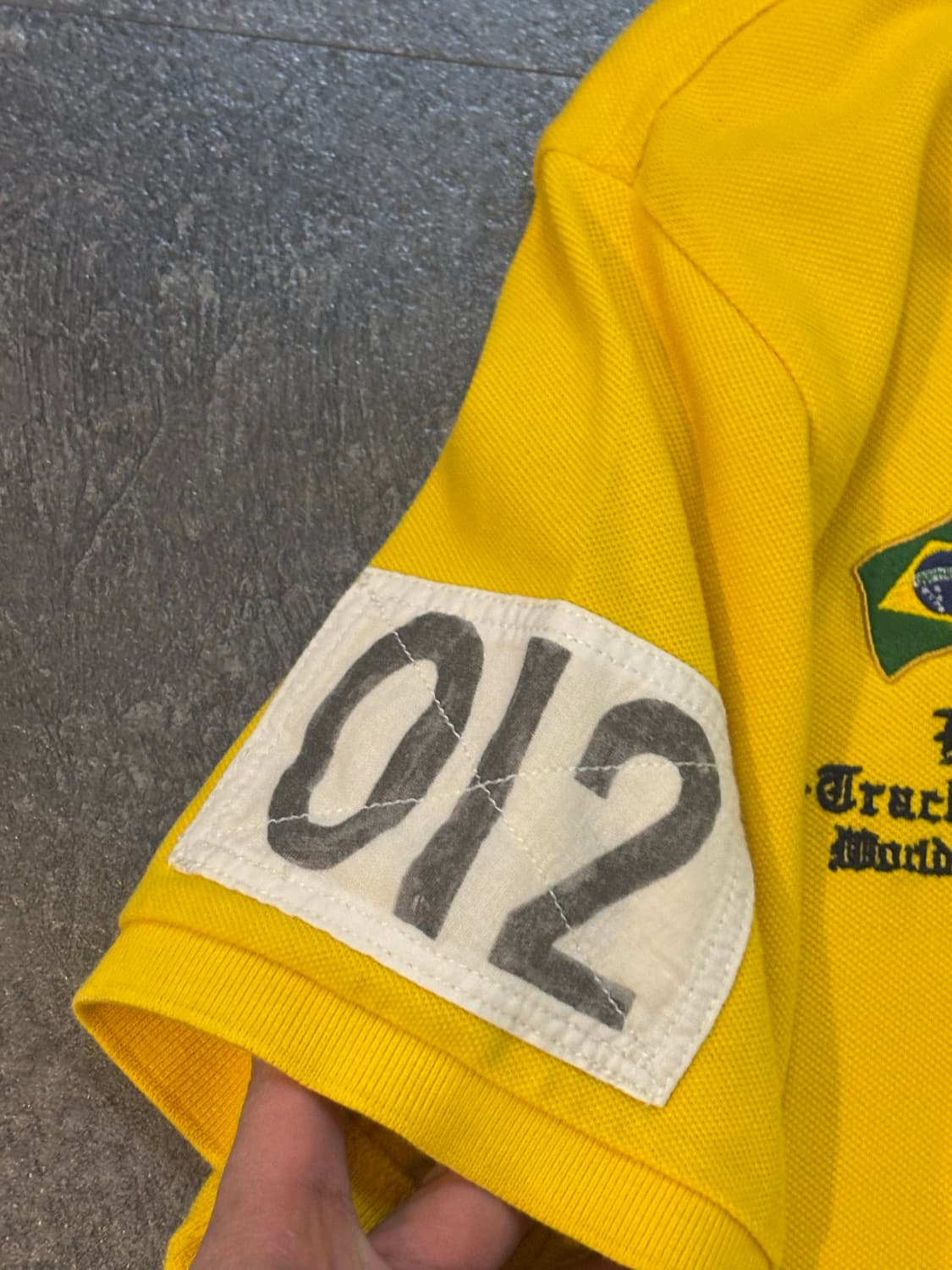 폴로 랄프로렌 빅포니 브라질 PK 카라티 티셔츠 XL사이즈 상품이미지6