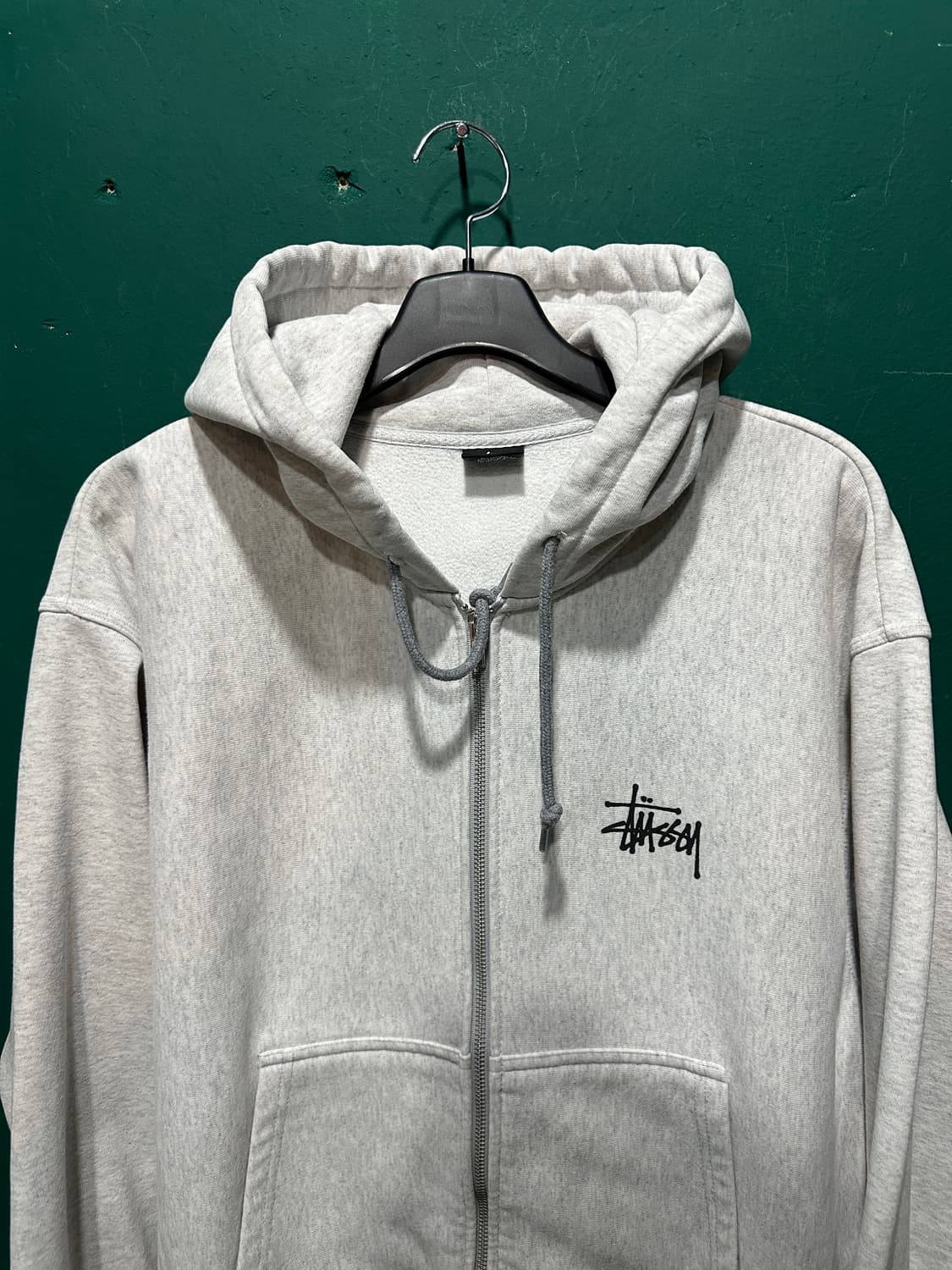 스투시 후드집업 그레이 100사이즈 상품이미지1
