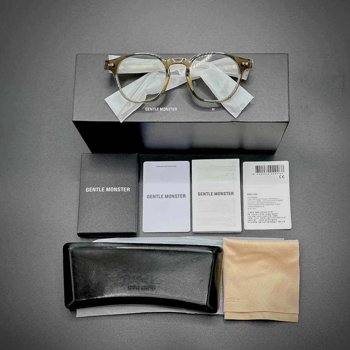 연예인 안경 젠틀몬스터 에디 EDDY A KC1 상품이미지3