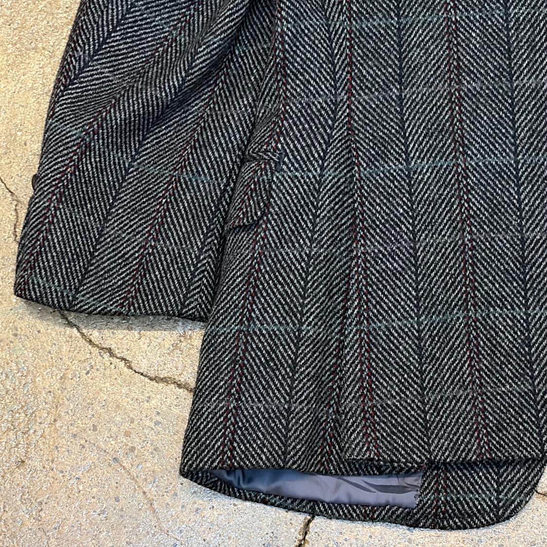 90s USA 폴로랄프로렌 정품 빈티지 울 블레이저 정장 마이 상품이미지9