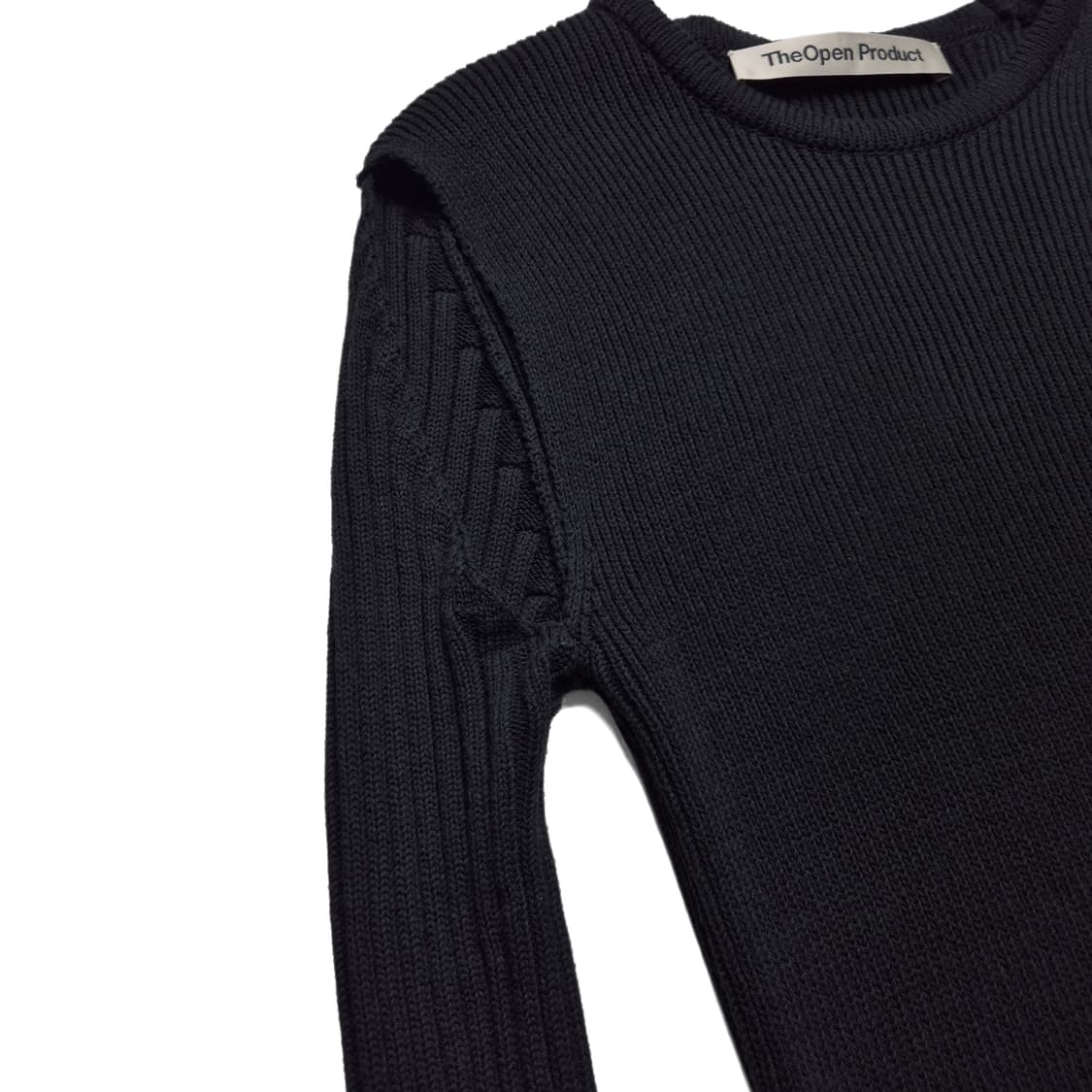 [OS] 더오픈프로덕트 컷아웃 니트 원피스 상품이미지3