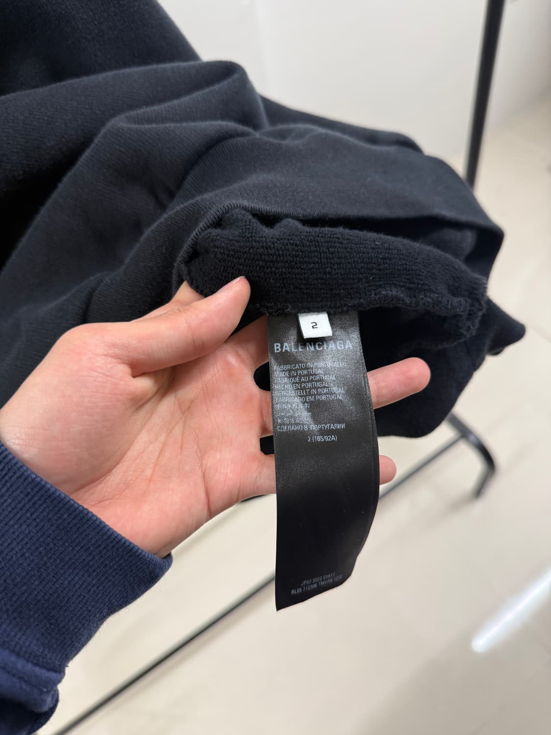 (2) 발렌시아가 아디다스 콜라보 후드티 블랙 상품이미지5