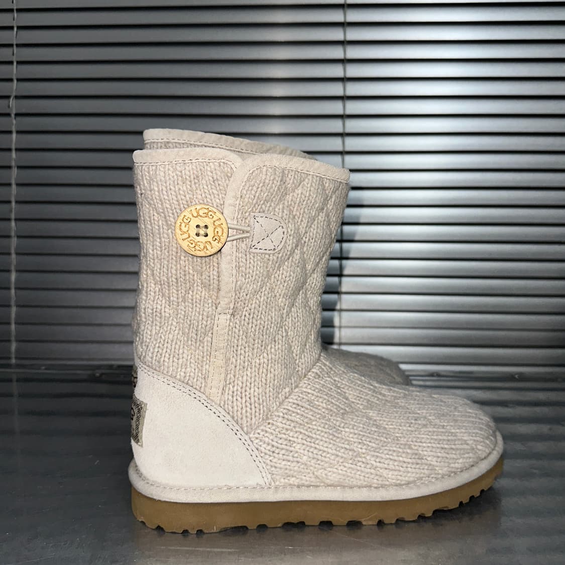 00s 니트 숏 어그 부츠 상품이미지3