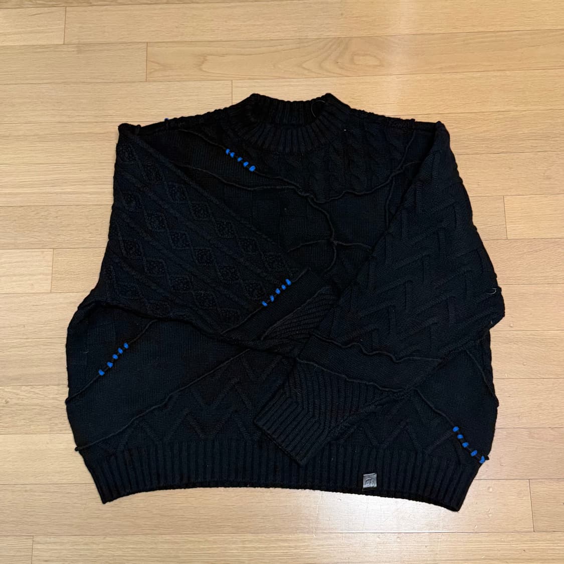 자라 x 아더에러 니트 블랙 상품이미지2