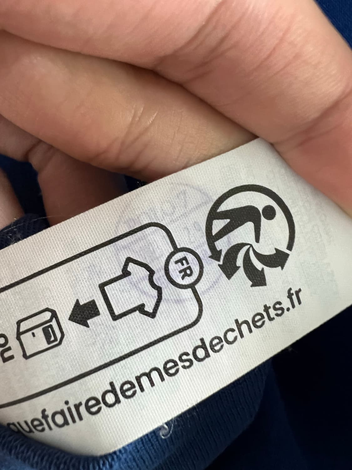 폴로 블루 더블니트 후드티 XL (기모X) 상품이미지4