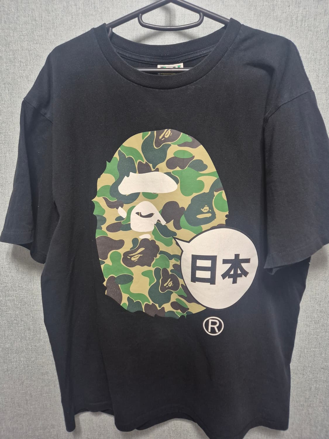 베이프 bape 빅사루 일본 반팔 XL 상품이미지1