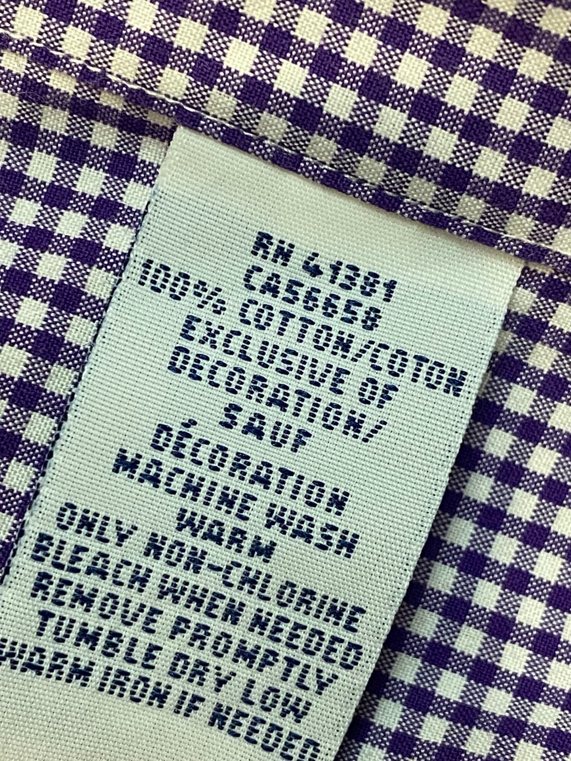 폴로 랄프로렌 깅엄 체크 셔츠 상품이미지7